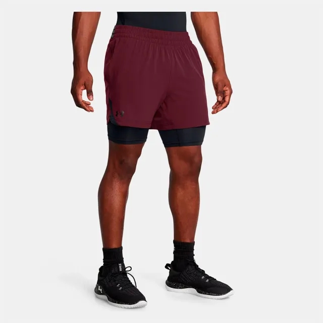 Under Armour Elevated Woven 2 In 1 Shorts  L Man -