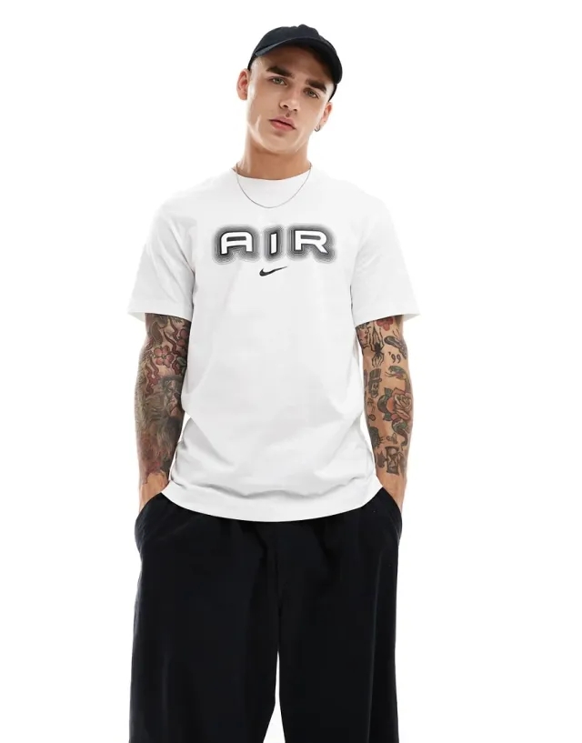 Nike Air Men T-Shirts - White