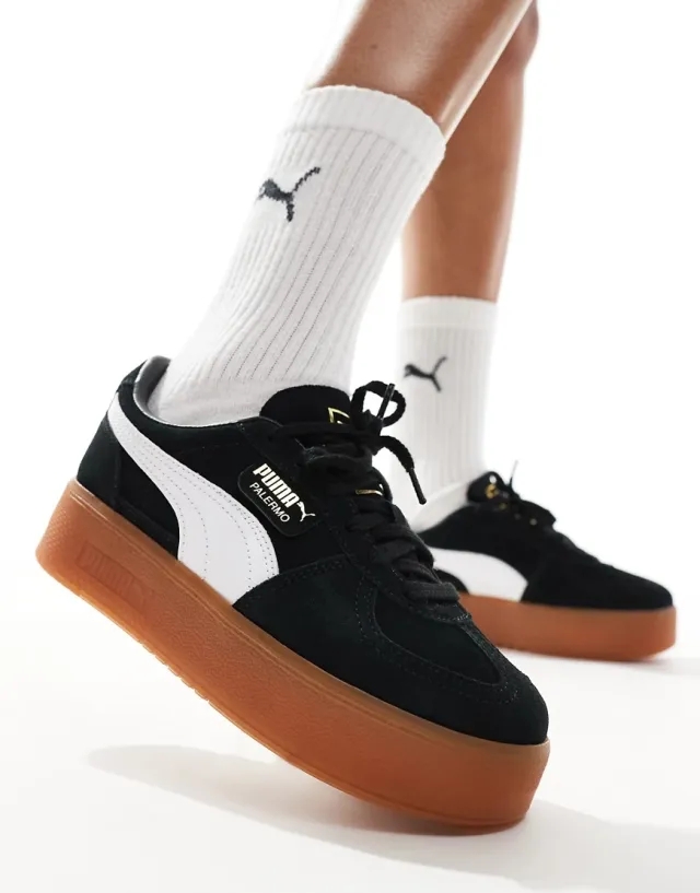 Sneakers Puma Palermo Elevata Wns Puma Black-Gum Eur 40