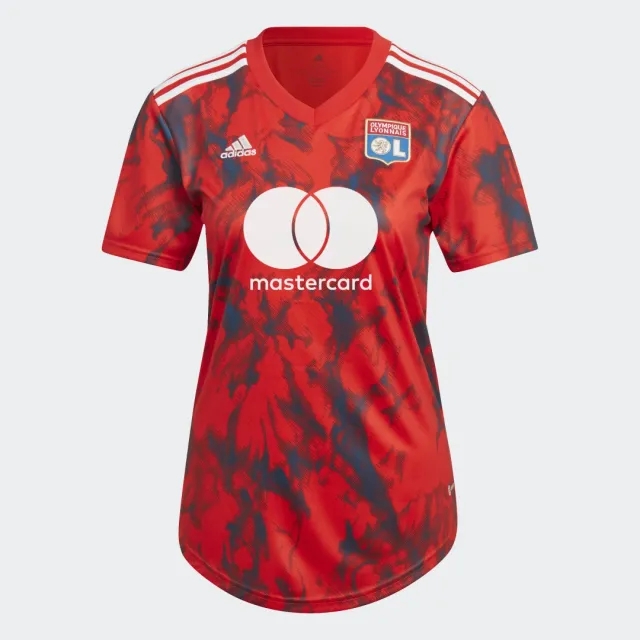 adidas Lyon Womens SS Away Shirt 2022/23