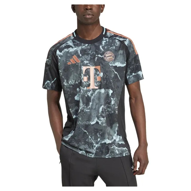Adidas Fc Bayern Munich 24/25 Away Short Sleeve T-shirt  - Grey