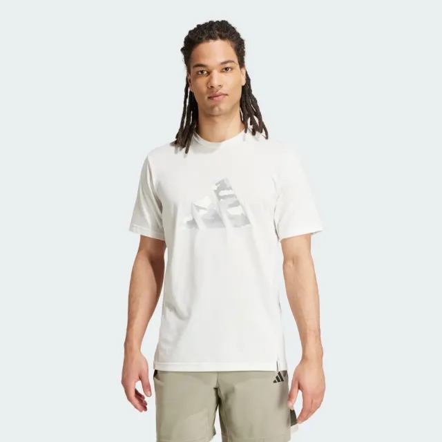 adidas Train Essentials Camo Graphic Logo T-Shirt