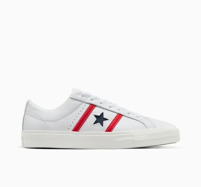Converse CONS One Star Academy Pro Leather - White, Blue, Red