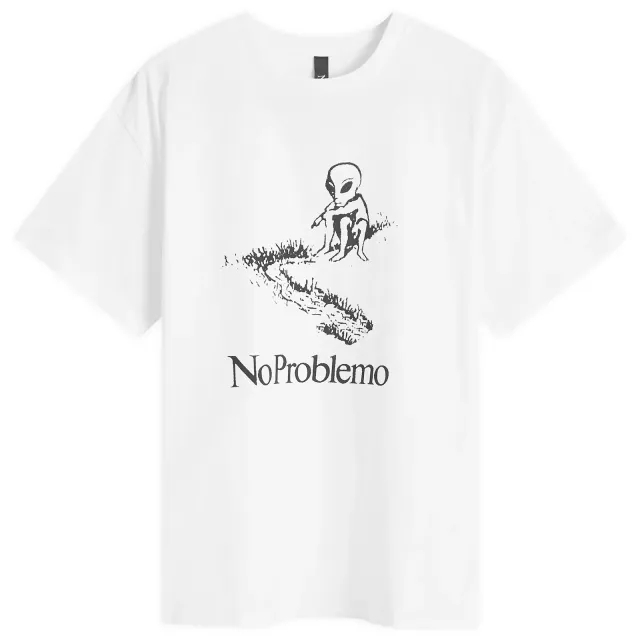 No Problemo Toboggan T-Shirt, White