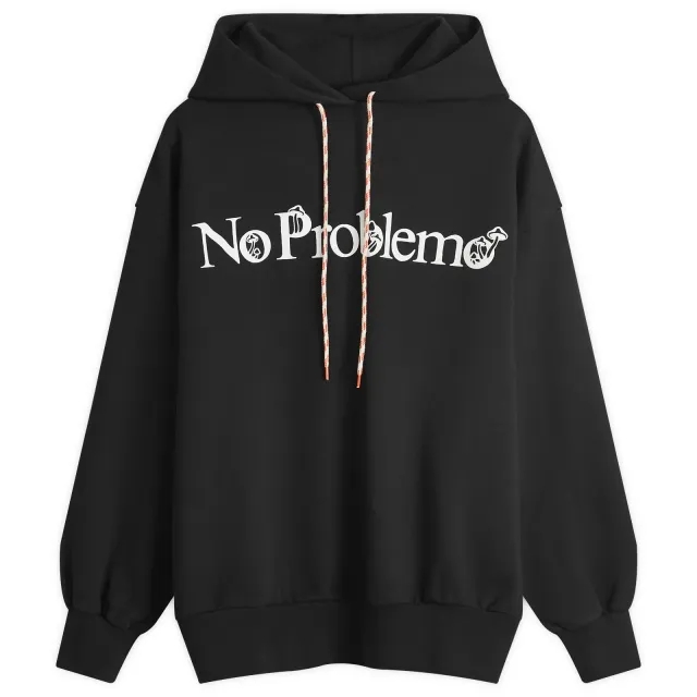 No Problemo Funghi Problemo Hoodie, Black