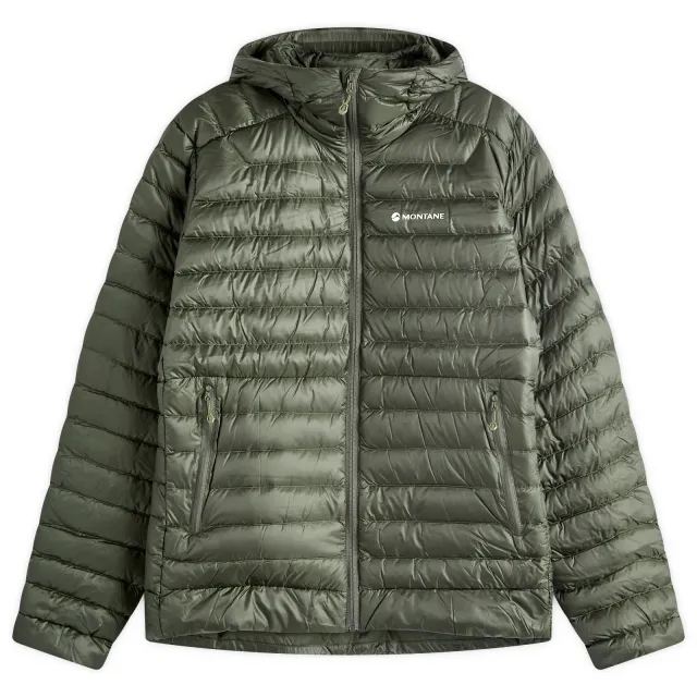 Montane Men's Anti-Freeze Hooded Down Jacket Oak Green