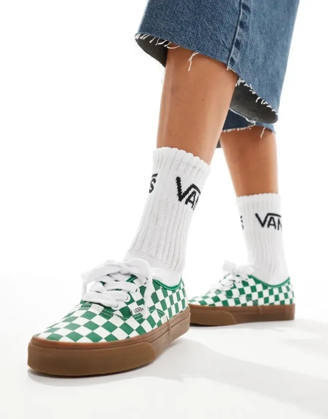 Vans - Authentic Shoes, Man, Green