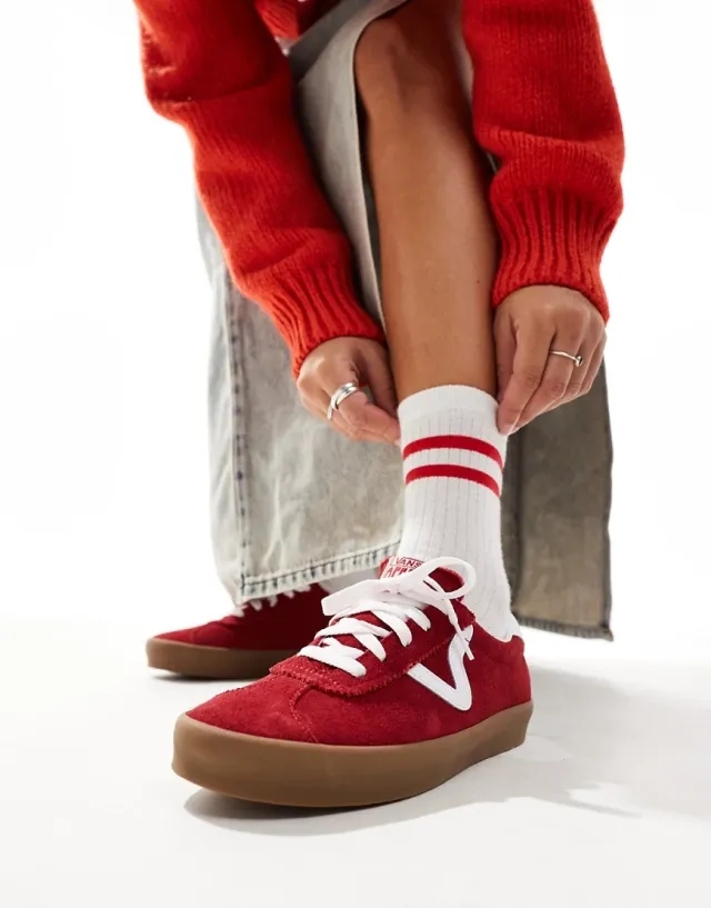 Vans - Sport Low Shoes, Man, Red