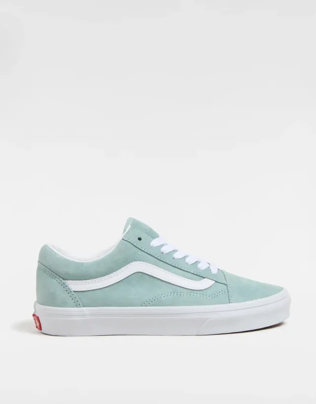 Vans - Old Skool Pig Suede Shoes, Man, Blue