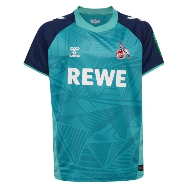 Hummel Fc Cologne 3Rd Shirt 2024/25 Kids - ['Green']