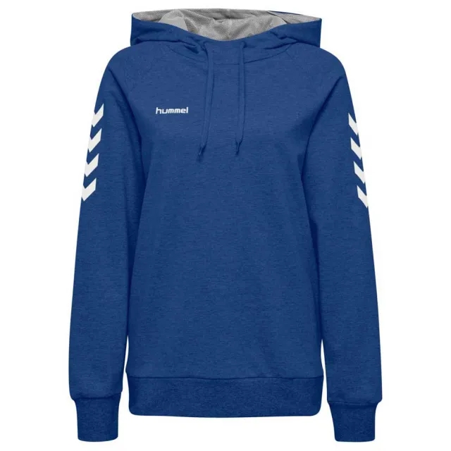 Hummel Go Cotton Hoodie - ['Blue']