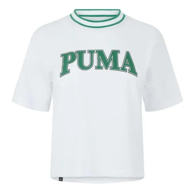 PUMA Squad Graphic T-Shirt Women, White