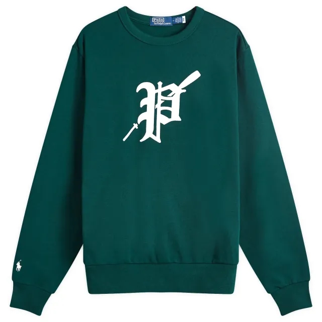 Polo Ralph Lauren Men's Paddle Crew Sweatshirt Moss Agate
