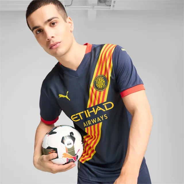 PUMA Girona FC 24/25 Away Jersey Men, Dark Blue