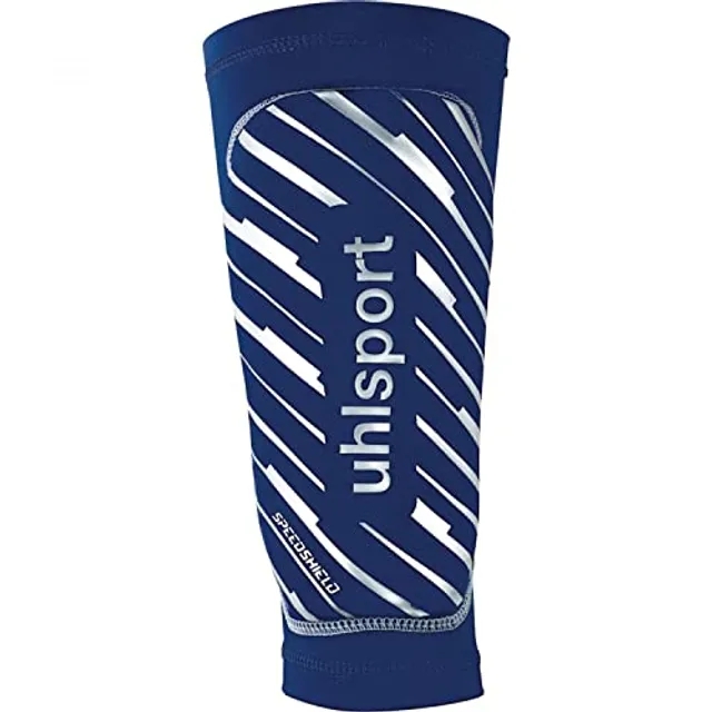 Uhlsport Shin Pads Speedshield - ['Blue']