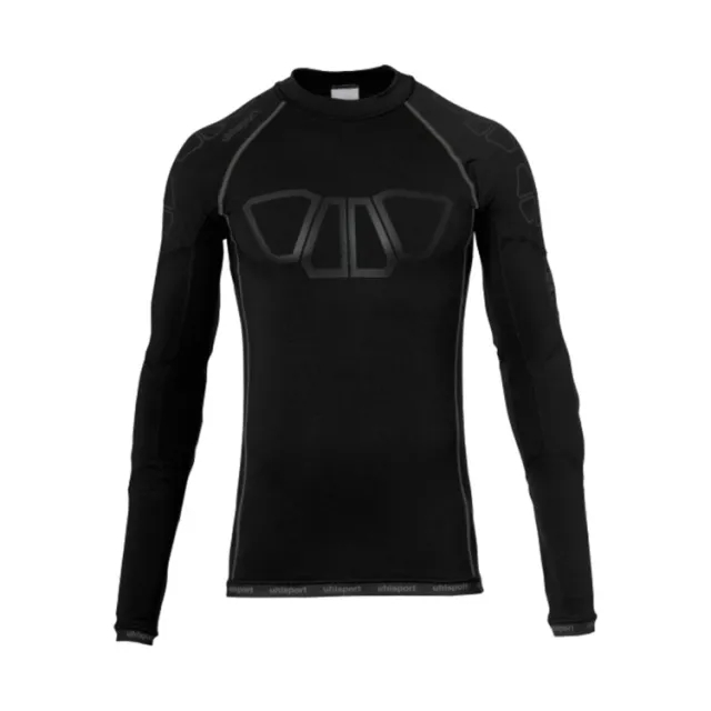 Uhlsport Goalkeeper Shirt Baselayer Bionikframe Black Edition - ['Black']