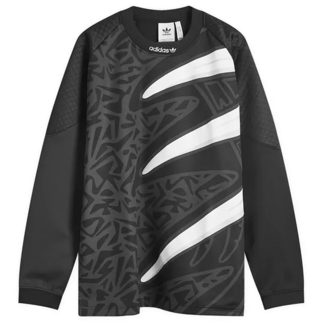 Adidas Men's Long Sleeve Jersey Black
