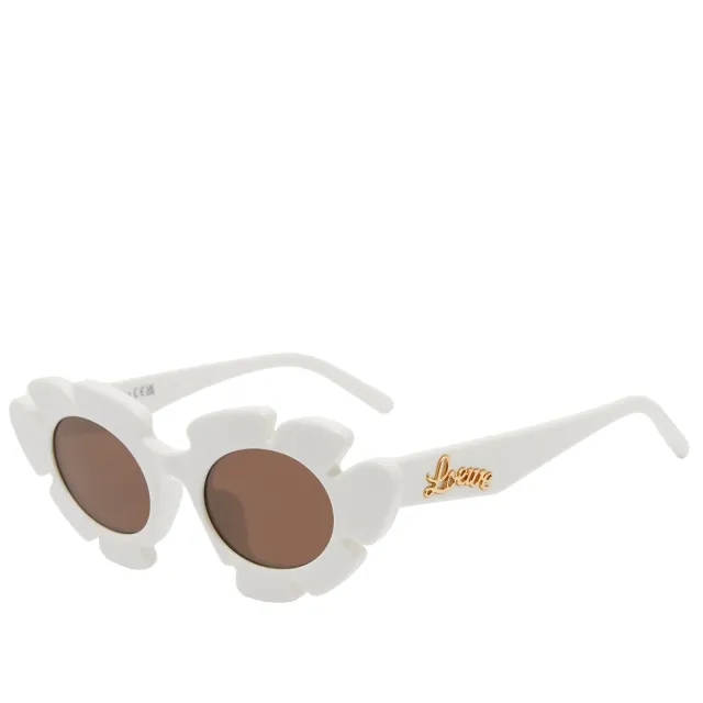 Loewe Eyewear Paula's Ibiza Flower Sunglasses Ivory