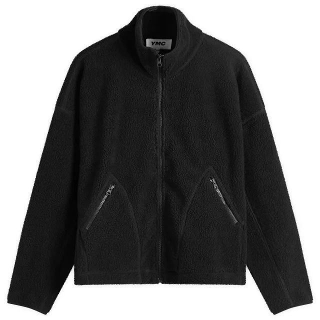 YMC Women's Aaron Zip Sweatshirt Black