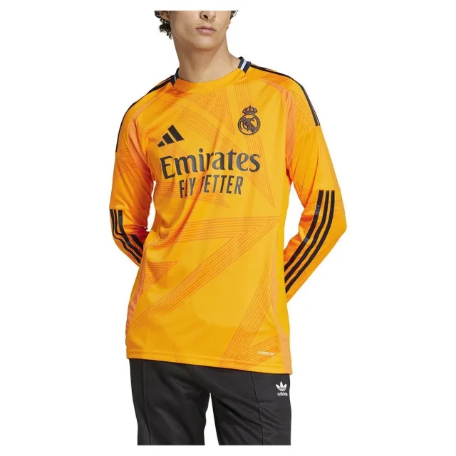 adidas Real Madrid Mens LS Away Shirt 2024/25