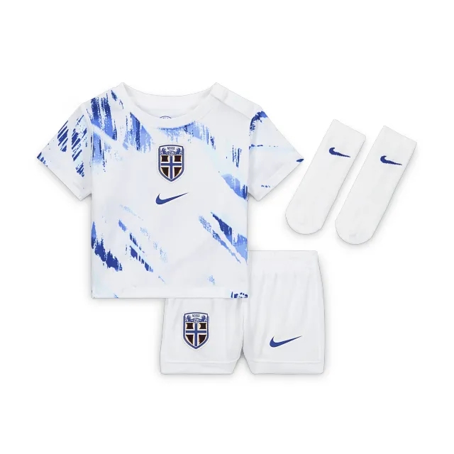 Nike Norway Away Shirt 2024 Baby-Kit Kids - ['White']