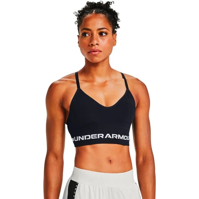 Under Armour Seamless Low Long Bra Black Xs