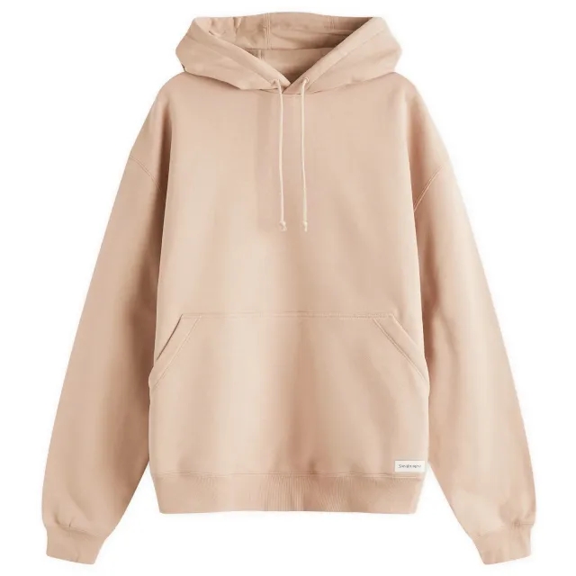 Saint Laurent Men's Oversized Hoodie Nude Rose