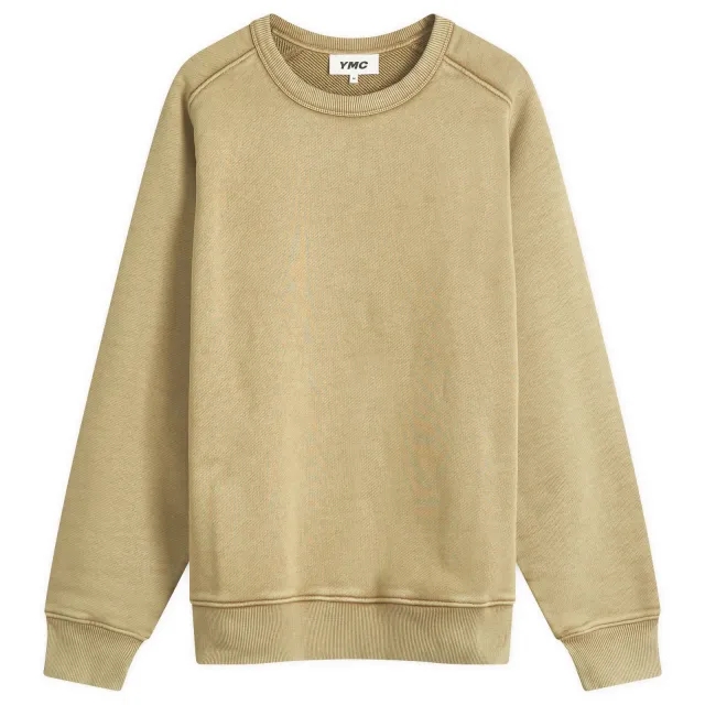 YMC Men's Almost Grown Sweatshirt Olive