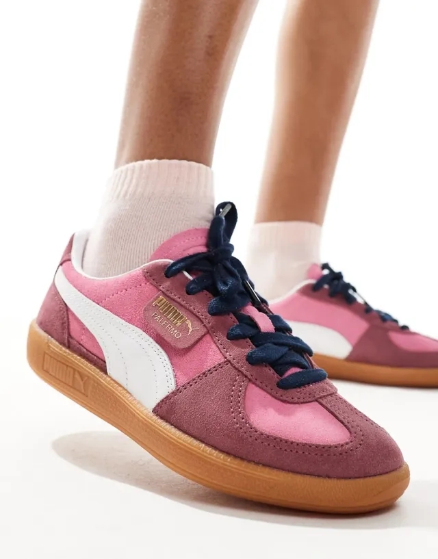 Puma Palermo Trainers In Pink