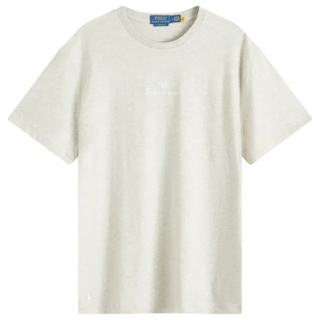 Polo Ralph Lauren Men's Classic Fit Embroidered Script Logo Tee Lt Sport Heather
