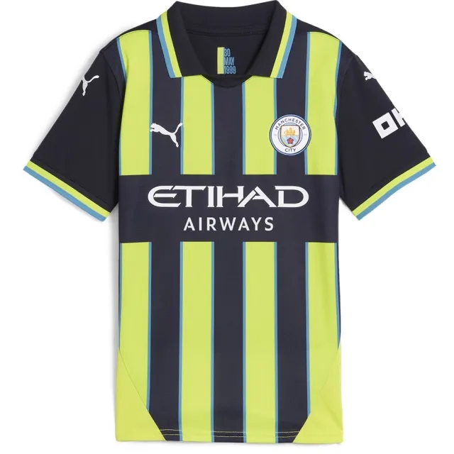 Puma Manchester City Kids SS Away Shirt 2024/25