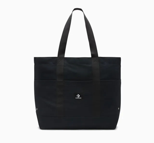 Converse Premium Heavyweight Canvas Tote Bag - Black