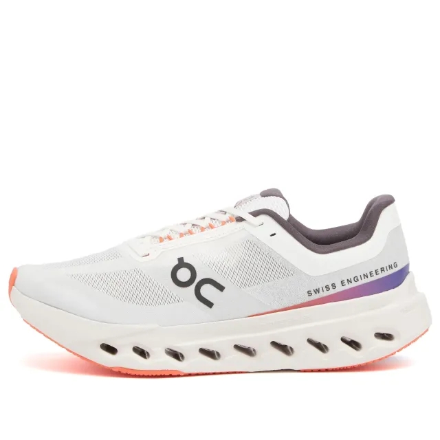 ON Running Women's Cloudsurfer Next Road Running Shoes - White/Flame -  Size: UK 7
