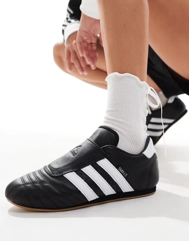 Adidas Originals Taekwondo Trainers In Black