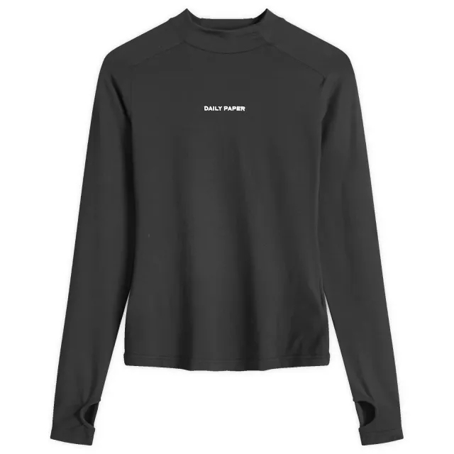 T-Shirt Daily Paper Esosa Longsleeve T-Shirt Black Xs