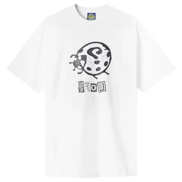 Lo-Fi Men's Mystery Bug T-Shirt White