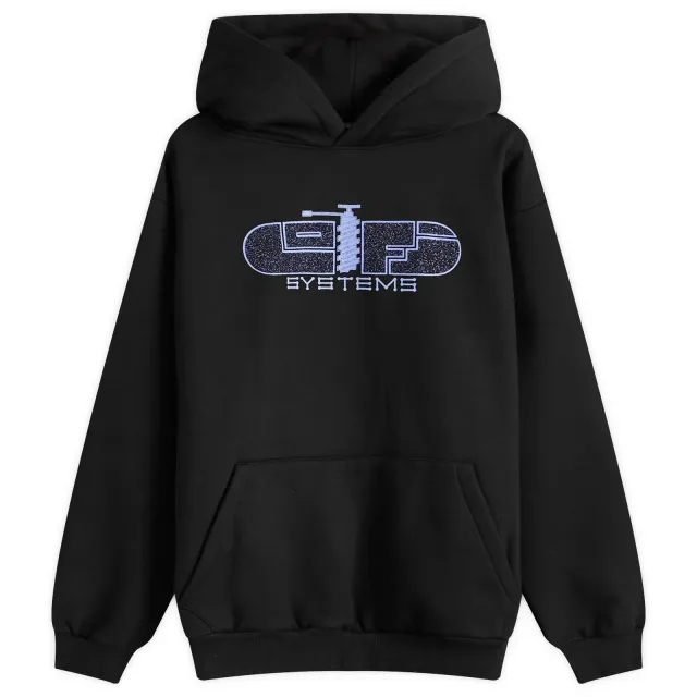 Lo-Fi Men's Process Hoodie Black