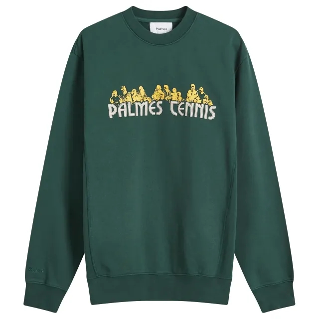 Palmes Men's Entou Sweatshirt Dark Green