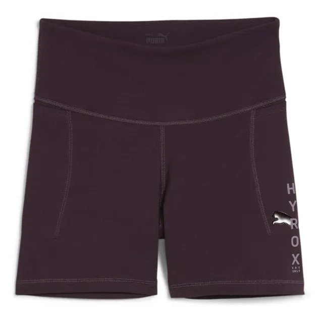 PUMA x HYROX Cloudspun 5 Shorts Women, Midnight Plum
