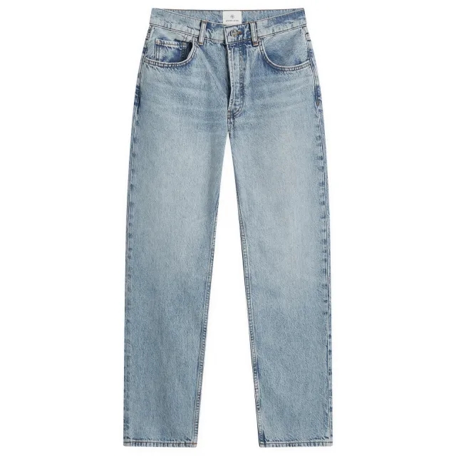 Anine Bing Women's Benson Jean Washed Blue