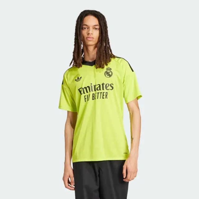 adidas Real Madrid Mens LS Goalkeeper Third Shirt 2024/25