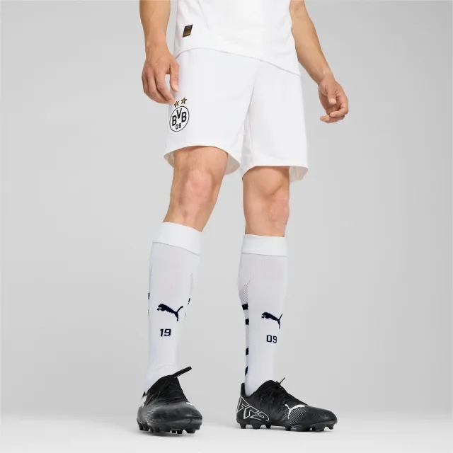 PUMA Borussia Dortmund 24/25 Shorts Men, White