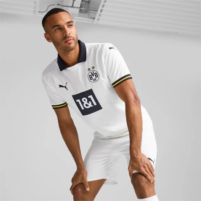 PUMA Borussia Dortmund 24/25 Third Jersey Men, White