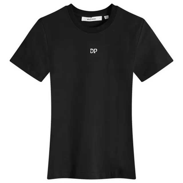 Daily Paper Women's Unit Emb T-Shirt Black