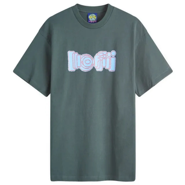 Lo-Fi Men's Accelerate T-Shirt Charcoal