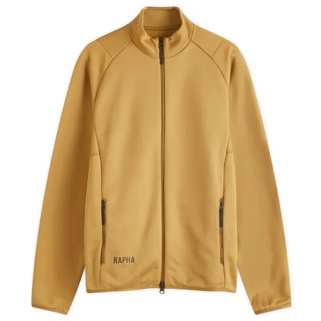 Rapha Men's Roadwear Long Sleeve Jersey Faded Gold/Brown Tint
