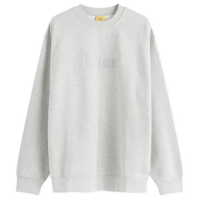 Dime Men's Classic Logo Sweatshirt Heather Grey