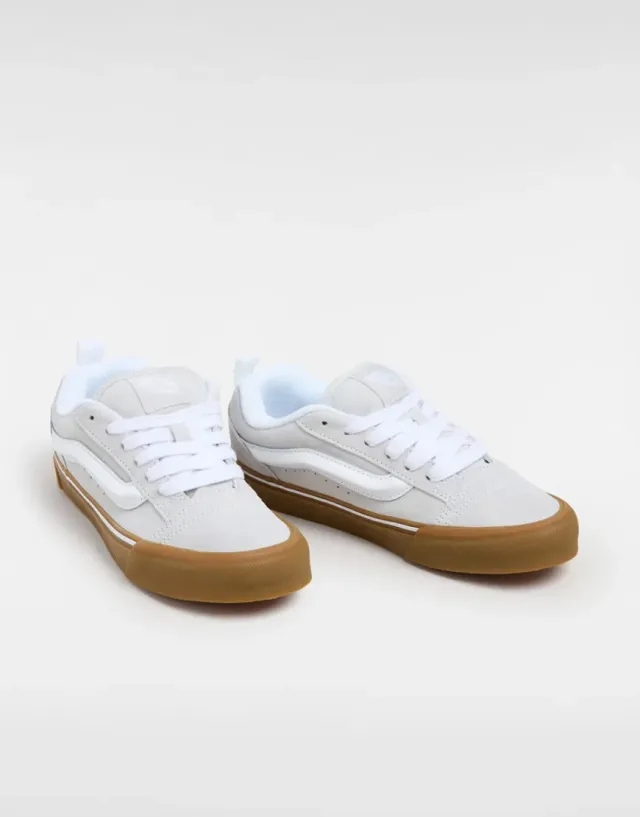 Vans Womens Knu Skool Trainer - Grey - Size 3 - Grey