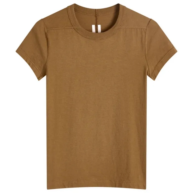 Rick Owens Women's Cropped Level T-Shirt Bean