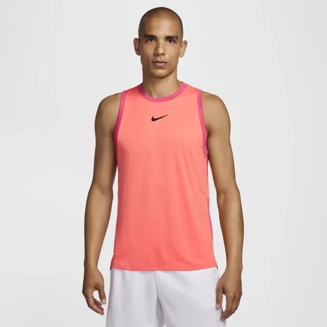 NikeCourt Slam Men's Dri-FIT Tennis Tank Top - Pink - Polyester